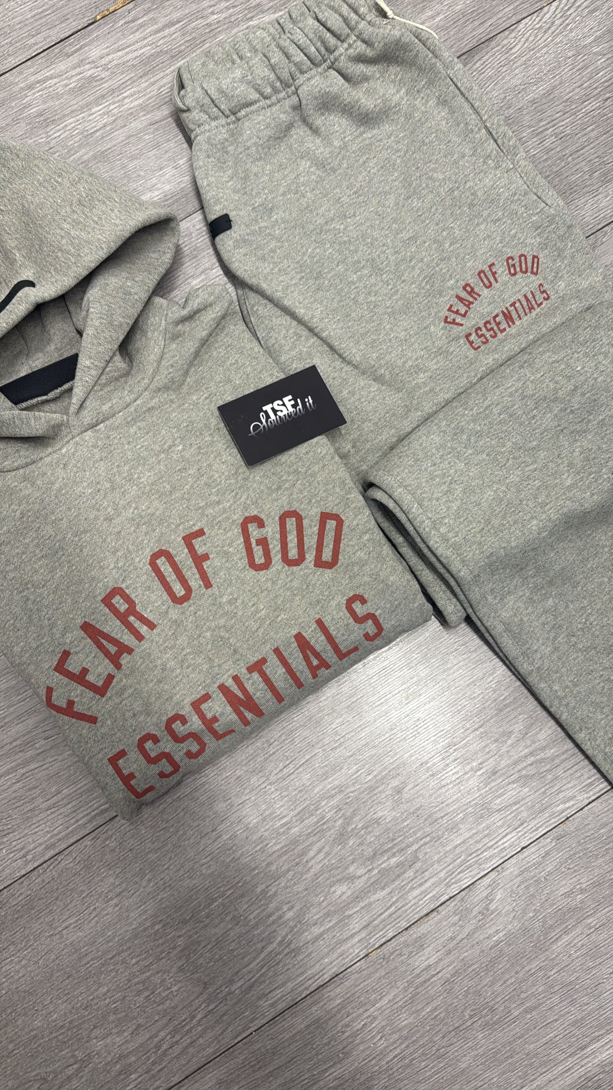 Dark Heather FW24 Essentials Tracksuit