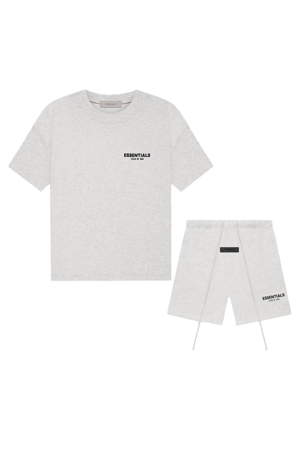 Light Oatmeal Essential Shorts Set
