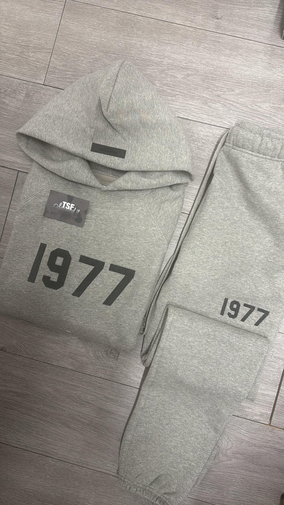 1977 Dark Oatmeal Essentials Tracksuit