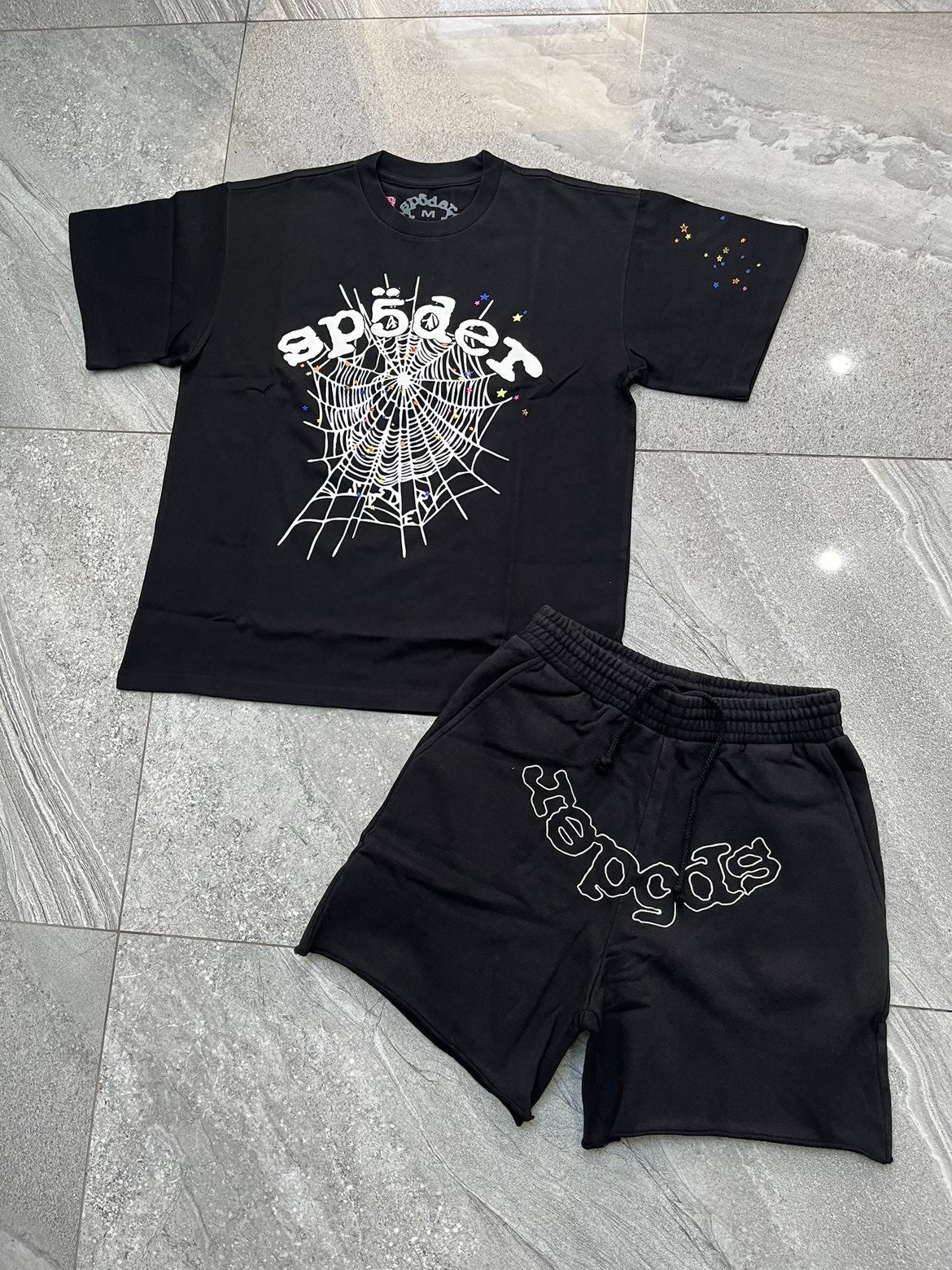 Spider shorts set