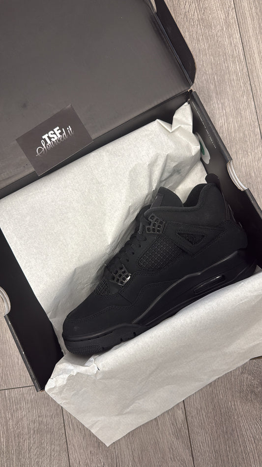 Black Cat Jordan 4s