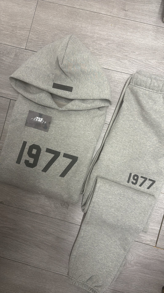 1977 Dark Oatmeal Essentials Tracksuit