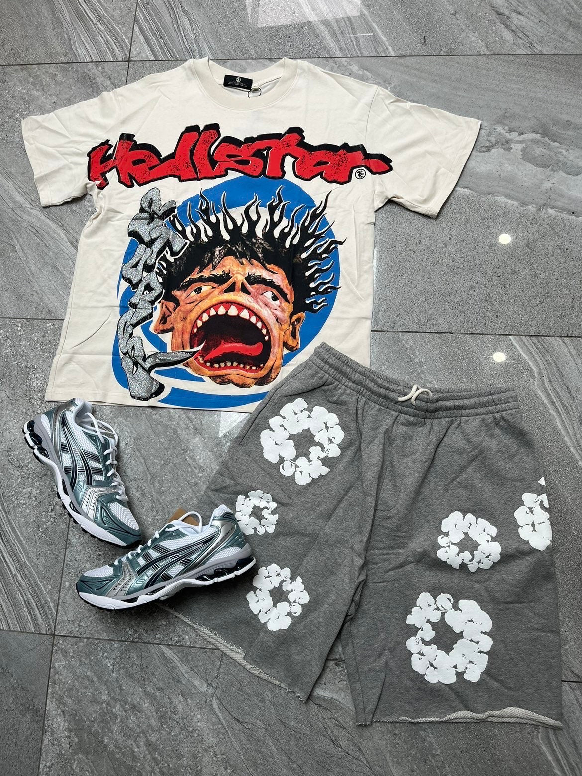 Full Fit Bundle Asics x Denim Tears x Hellstar